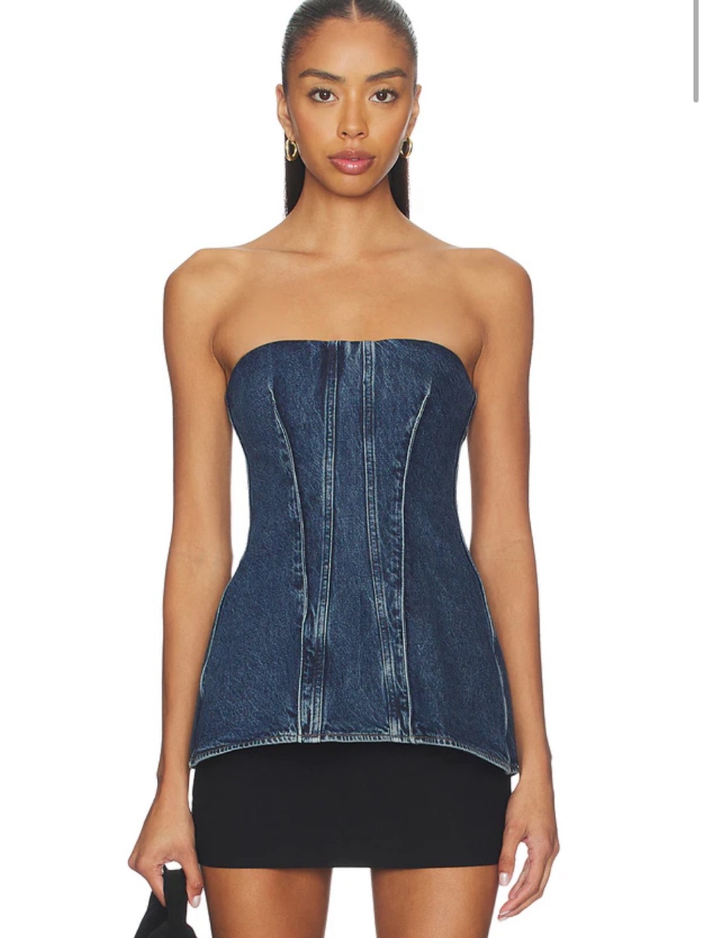 Agolde denim top
